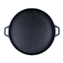 New arrivals hot sale 14 inch Cast Iron Pizza Pan